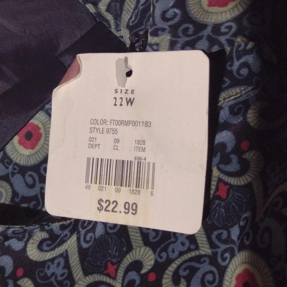 NWT Below The Knee Merona skirt size 22W - Picture 6 of 6